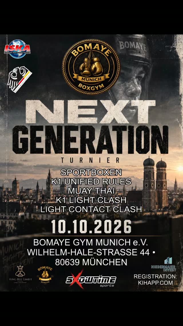 Next Generation Münih Turnuva Afişi